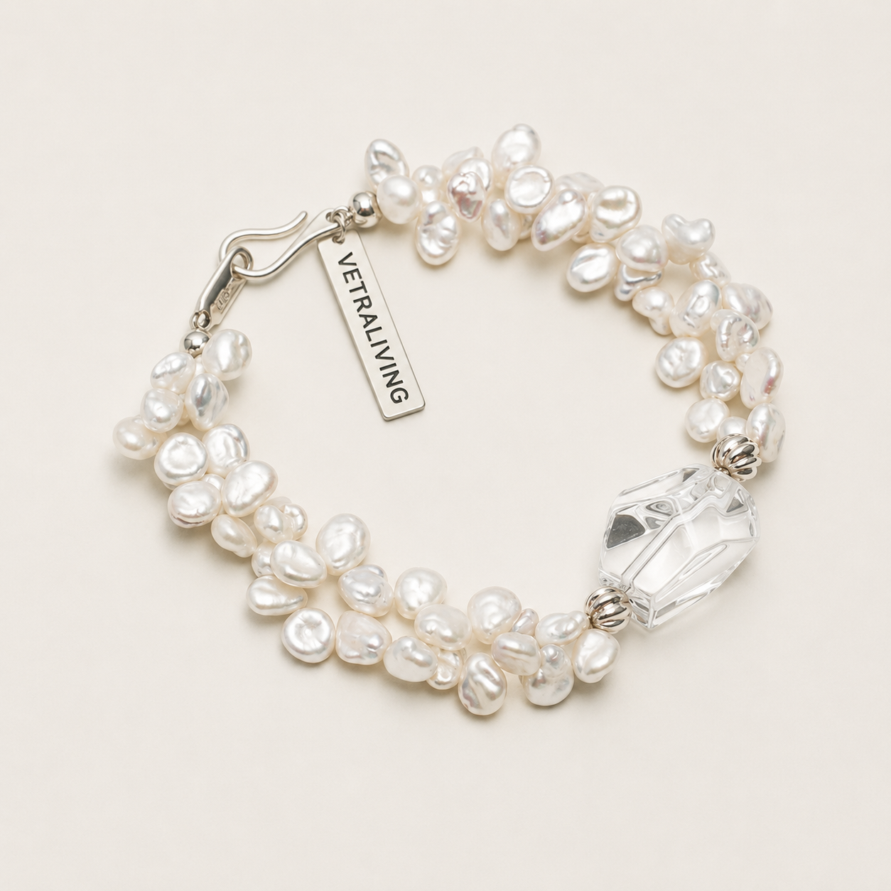 Petal Muse Baroque Pearl Bracelet