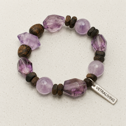 Lavender Sandalwood Bracelet