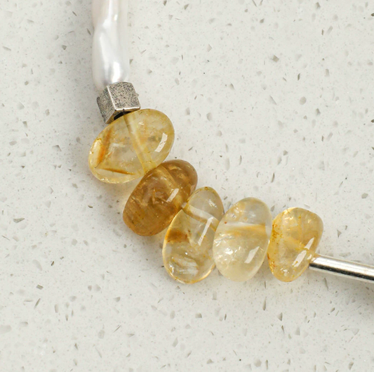 Honey Eclipse Citrine Bracelet