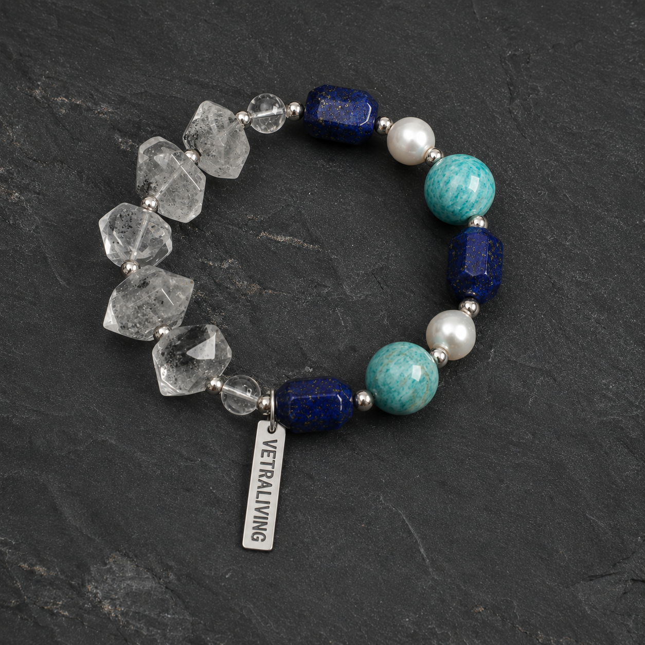 Midnight Aurora Gemstone Bracelet