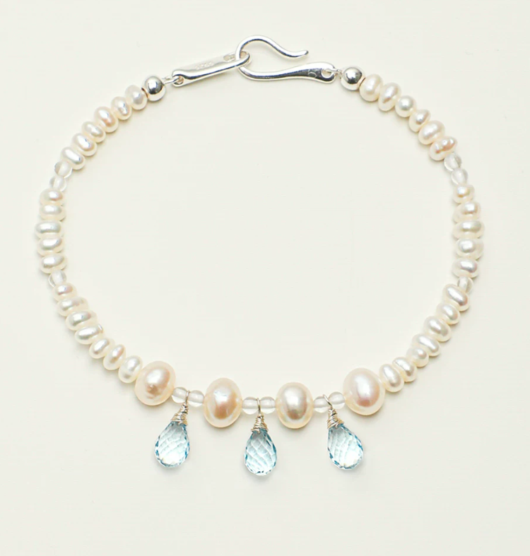 Crystal Veil Topaz Bracelet