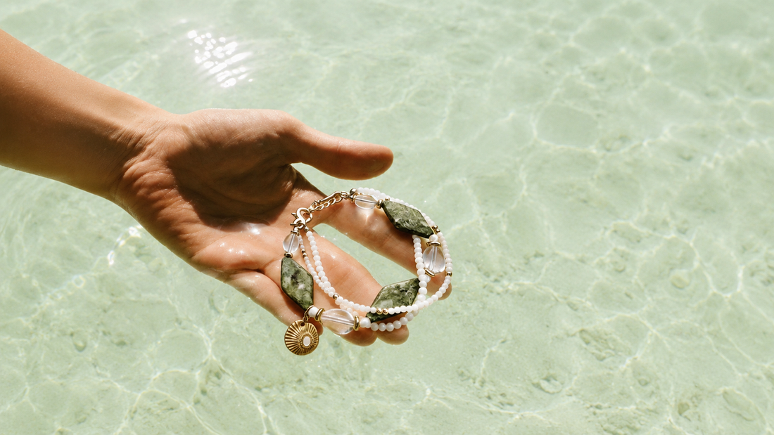 The Sensory Experience of Crystal, Pearl, and Wood Jewelry