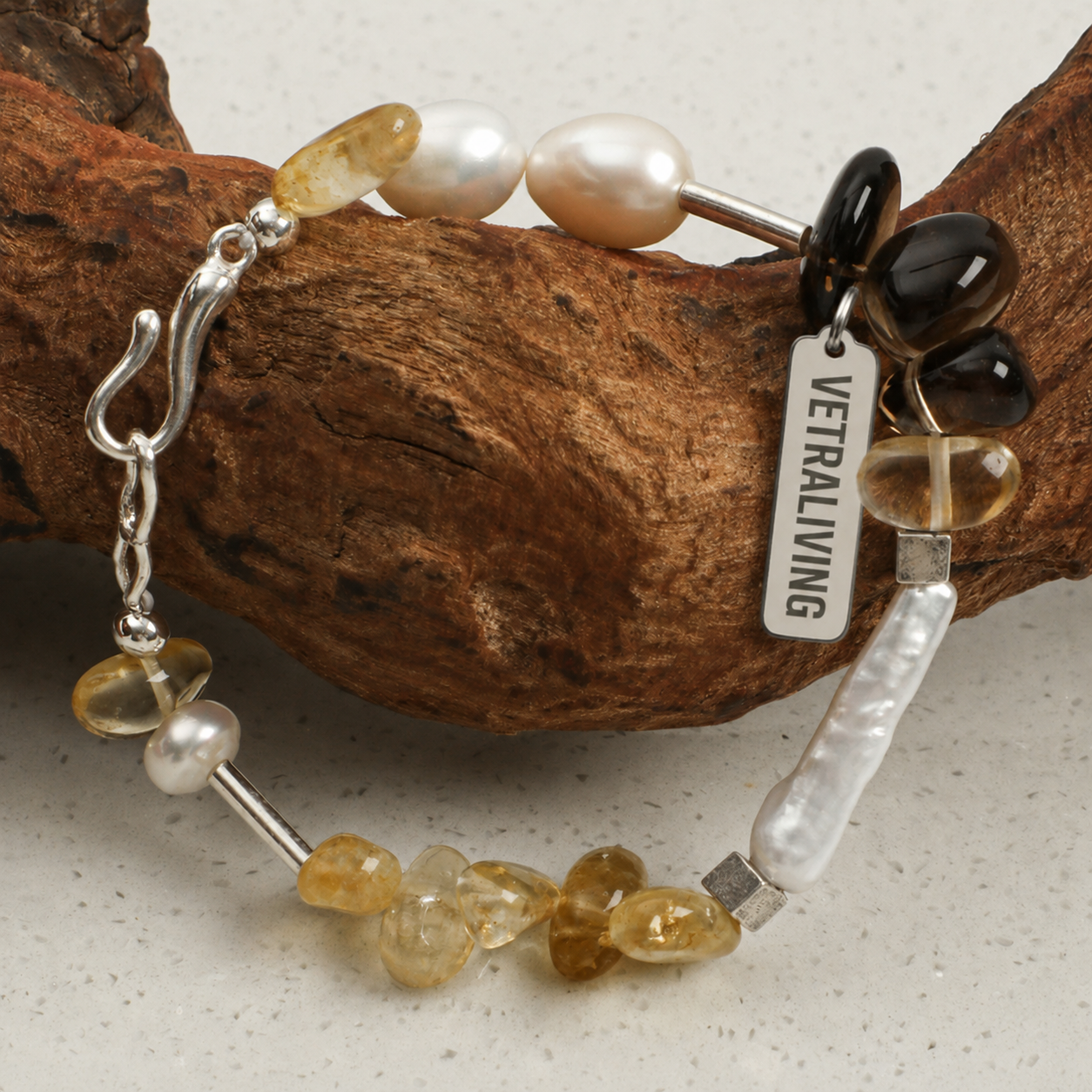 Honey Eclipse Citrine Bracelet