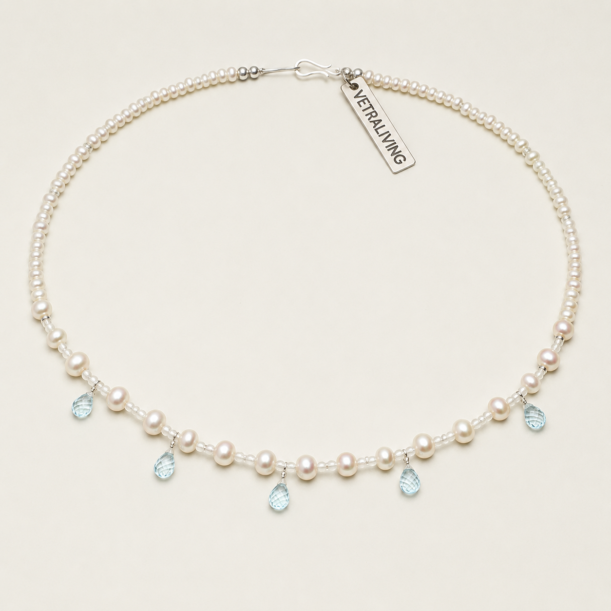 Starlit Grace Pearl Necklace