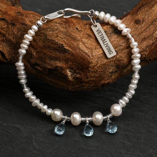 Crystal Veil Topaz Bracelet