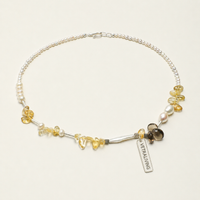 Amber Sonata Pearl Necklace