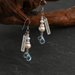 Aria Crystal Pearl Earrings
