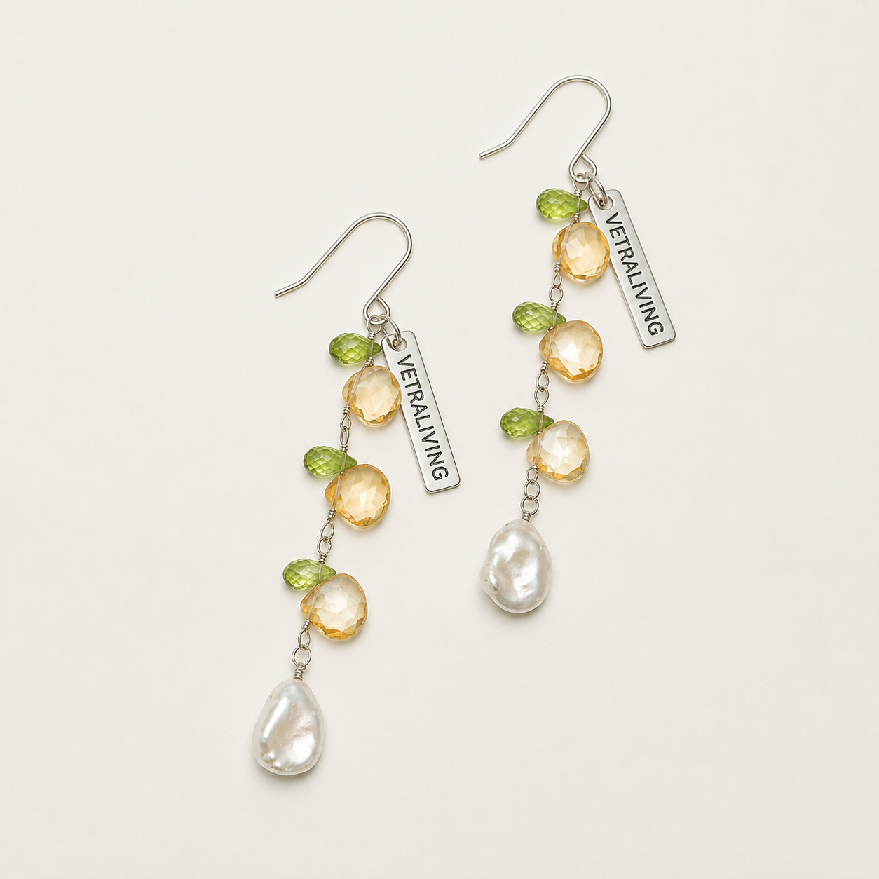 Solstice Citrine Bloom Earrings