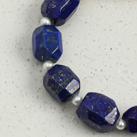 Luna Azure Pearl Bracelet