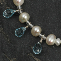 Crystal Veil Topaz Bracelet