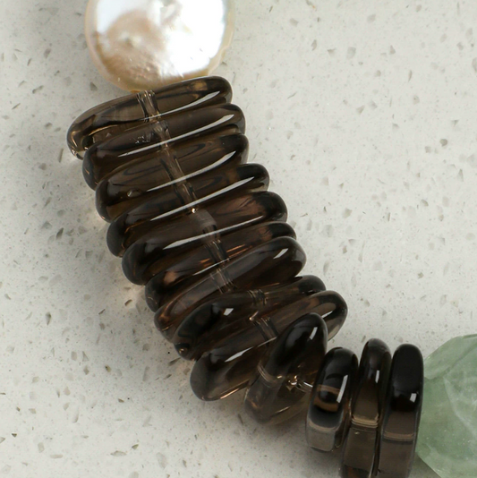 Verdant Glow Crystal Bracelet