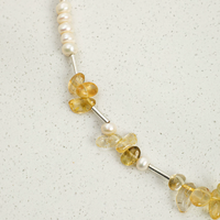 Amber Sonata Pearl Necklace