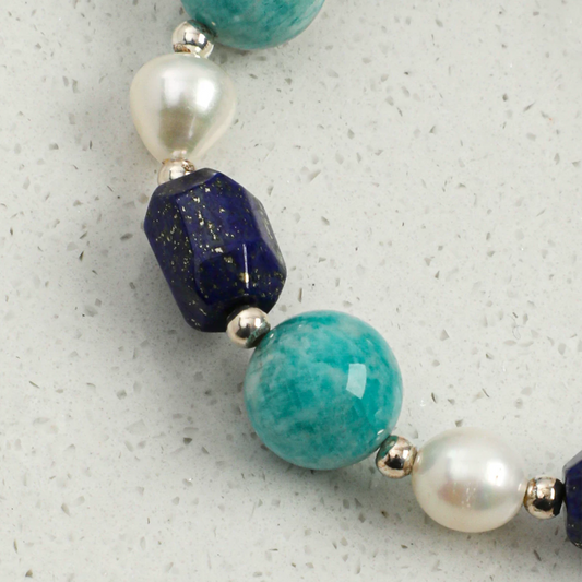 Midnight Aurora Gemstone Bracelet