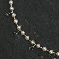 Starlit Grace Pearl Necklace