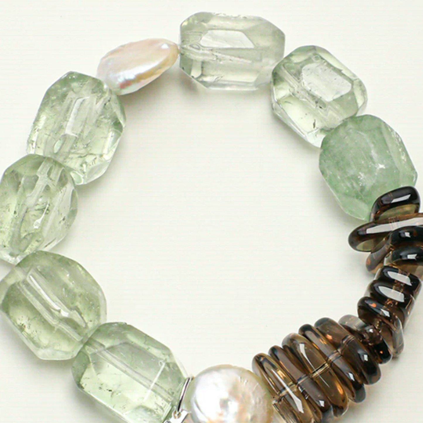 Verdant Glow Crystal Bracelet