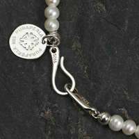 Golden Petal Pearl Bracelet