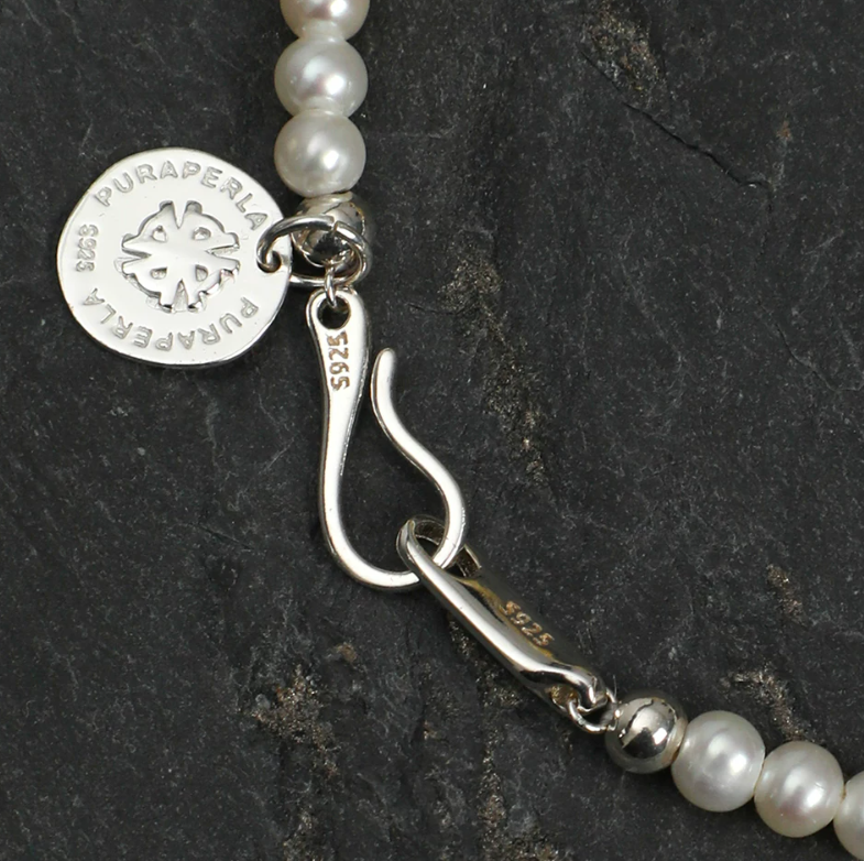 Golden Petal Pearl Bracelet