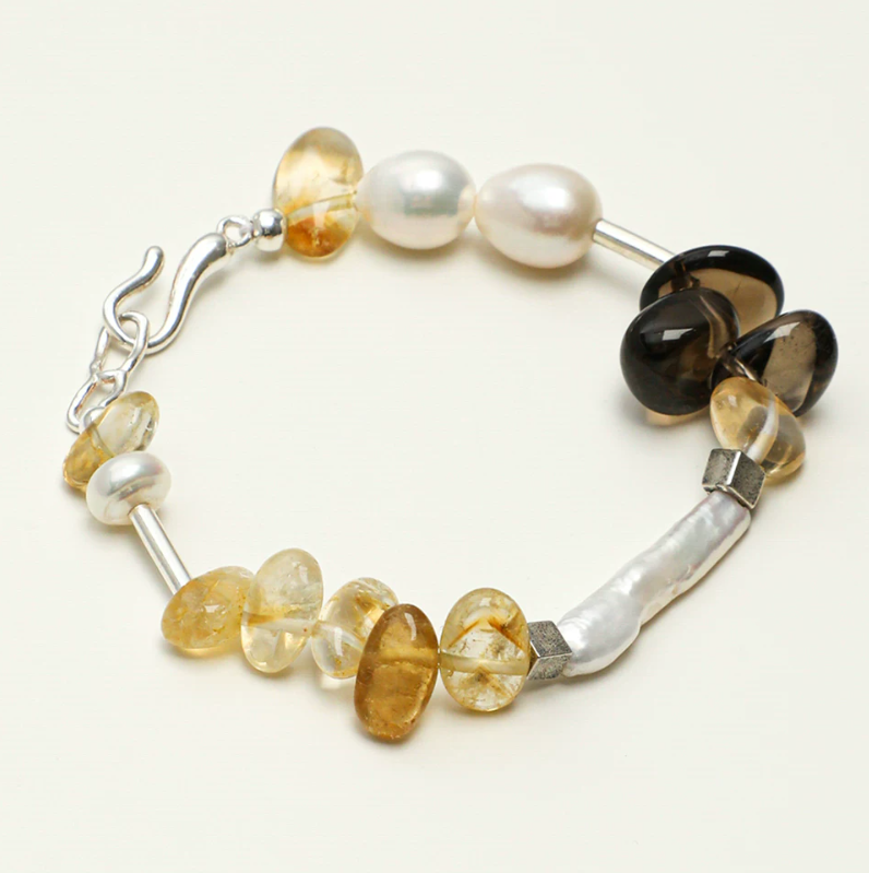Honey Eclipse Citrine Bracelet