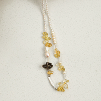 Amber Sonata Pearl Necklace
