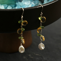 Solstice Citrine Bloom Earrings