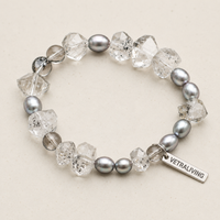 Shadow Spark Pearl Bracelet