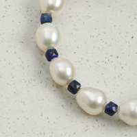 Luna Azure Pearl Bracelet