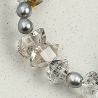 Shadow Spark Pearl Bracelet