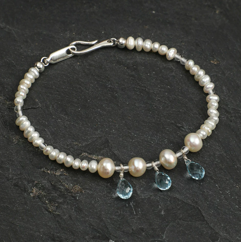 Crystal Veil Topaz Bracelet