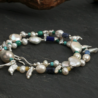 Golden Luxe Pearl Bracelet