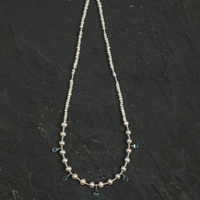 Starlit Grace Pearl Necklace