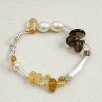 Honey Eclipse Citrine Bracelet